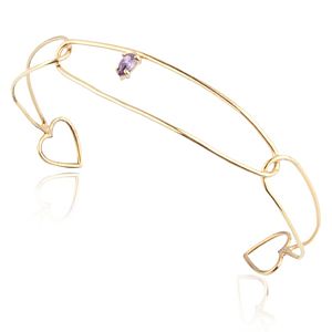 Lin Jewelry    Açık Kalpli Bilezik