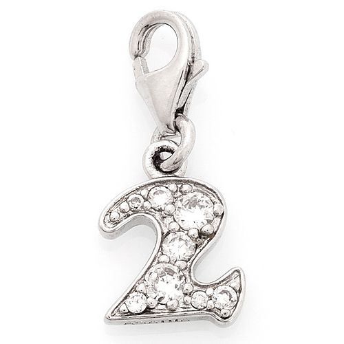 AGATHA Paris    Taşlı "2" Rakam Charm