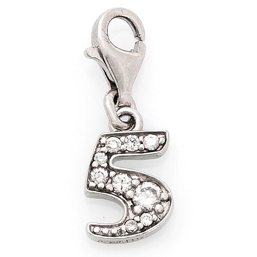 AGATHA Paris    Taşlı "5" Rakam Charm