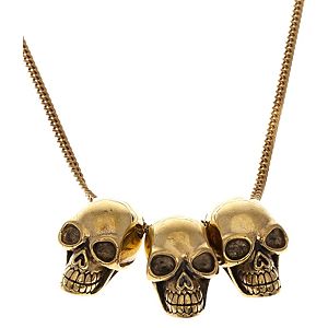 Monserat De Lucca    Three Skull Kolye