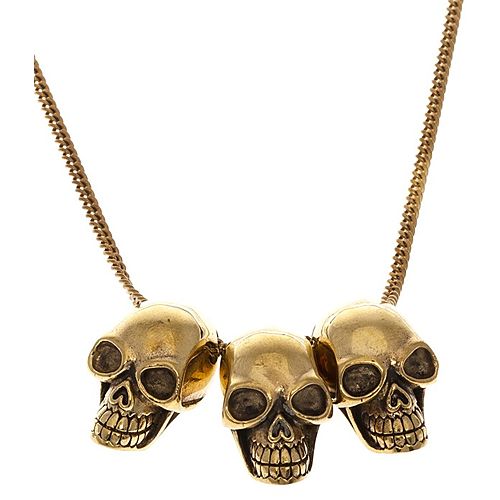 Monserat De Lucca    Three Skull Kolye