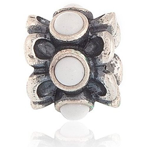 Pandora    Beyaz Agate Taşlı Charm