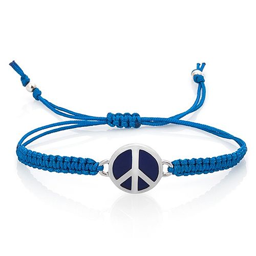 Shaya Collection    Peace For Everyone Mavi Bileklik