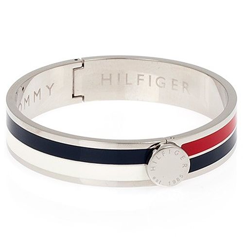 Tommy Hilfiger    Beyaz Mavi ve Kırmızı Renkli Halka Bilezik