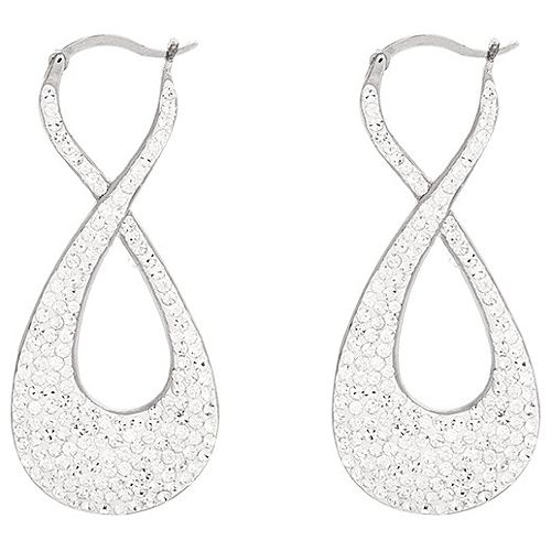 AGATHA Paris    8 Şeklinde Swarovski Taşlı Küpe