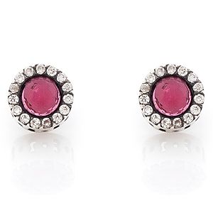 Miracles Collection    Minik Kırmızı Taşlı Küpe