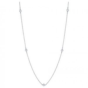 Tiffany & Co.     Elsa Peretti Diamonds By The Yard Kolye