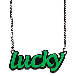 Vreskala    Siyah Yeşil Lucky Kolye