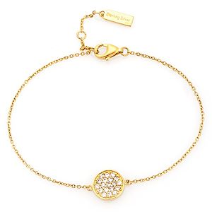 AGATHA Paris    Sarı Swarovski Taşlı Bileklik