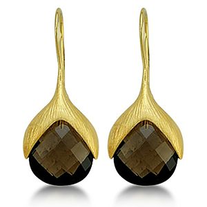 Melin Paris    Lale Smoky Quartz Küpe