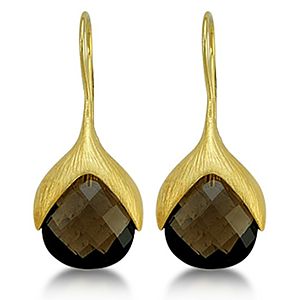 Melin Paris    Lale Smoky Quartz Küpe