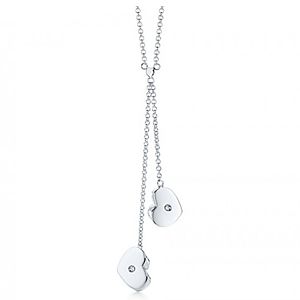 Tiffany & Co.     Paloma Picasso Modern Heart Drop Kolye