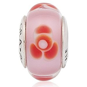 Pandora    Pembe Çiçekli Charm