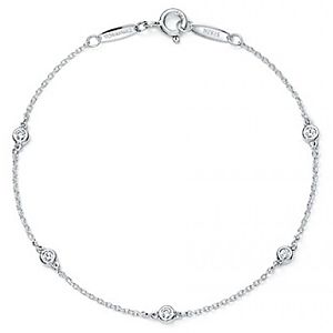 Tiffany & Co.     Elsa Peretti Diamonds By The Yard Bileklik