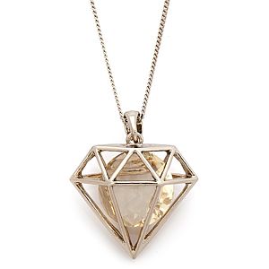 Accessorize    Geo Diamond Long Kolye