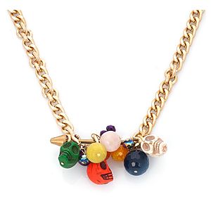 Delfince Collections    Skull In The Disco Kolye
