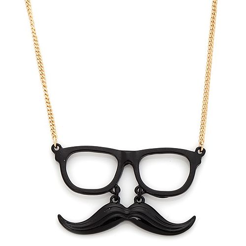 Accessorize    Glasses Moustache Kolye