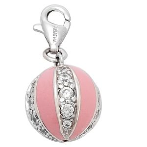 AGATHA Paris    Taşlı Pembe Balon Charm