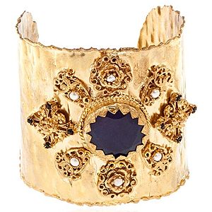 Lalezar    Safir Cuff Bilezik