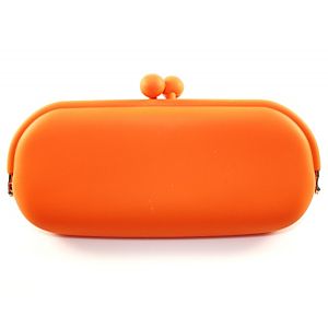 Essera    Turuncu Oval Rubber Bag Çanta