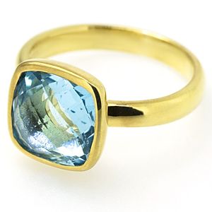 Melin Paris Blue Topaz Yüzük