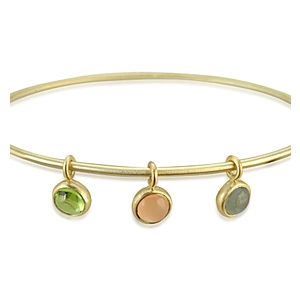 Melin Paris Labradorite ve Peridot Taşlı Bilezik