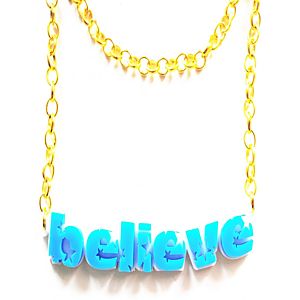 "Believe" Kolye