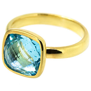 Melin Paris Blue Topaz Yüzük