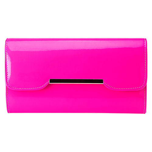 Sugar Bag Pembe Neon Clutch