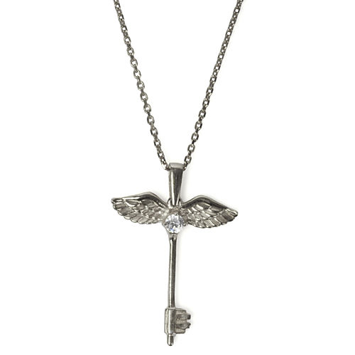 Vartan Collection Gümüş Taşlı Melek Anahtar