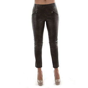 Sorcha Deri Karışımlı Likra Fashion Pantalon