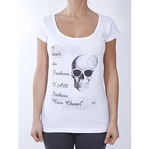 Parlaque Skull Coco Chanel T-Shirt