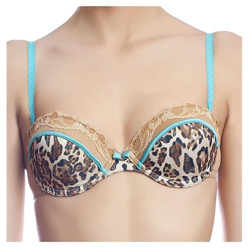 Reflections 1135 REFLECTIONS LEOPAR PUSH UP BRA