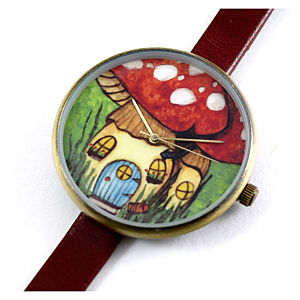 Mainili Mushroom Fairy House by Mainili Saat