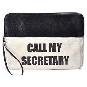 Gülçin Uzunalan Call My Secretary Büyük Boy Clutch