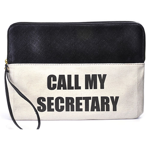 Gülçin Uzunalan Call My Secretary Büyük Boy Clutch