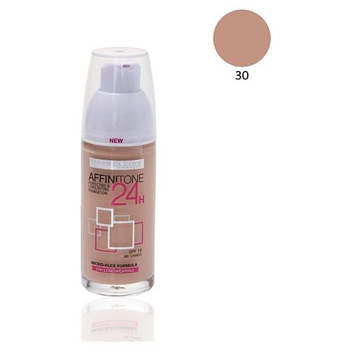 MAYBELLINE AFFINITONE FONDÖTEN 24H 030