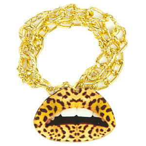 Cinco De Junio Kiss Me-Leopard Bileklik