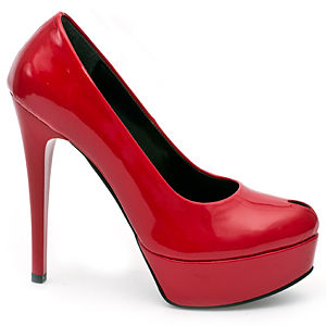 Colour Steps Paio Kırmızı Damla Topuklu Ayakkabı