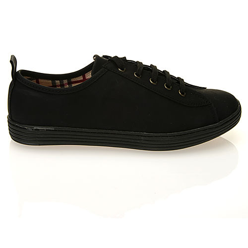 Colour Steps Siyah Bağcıklı Spor Ayakkabı