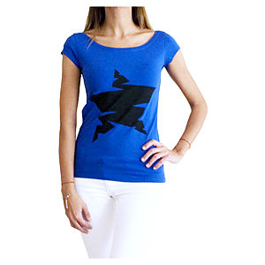 2bTrendy Mavi T-Shirt