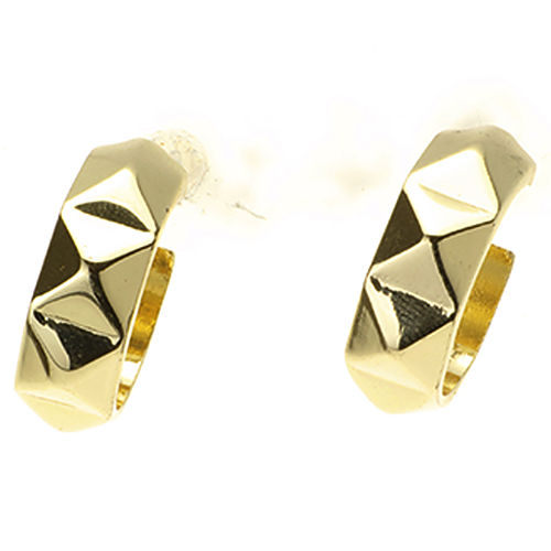 Mecrea Accessories Triangle Gold Küpe