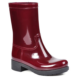 Mecrea Shoes Bordo Rubber Yağmur Çizmesi