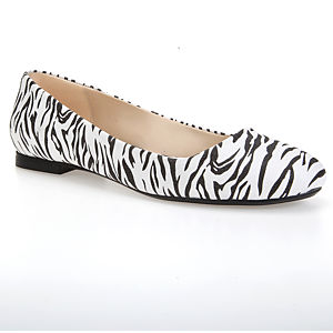 Mecrea Shoes Monochrome Zebra Babet
