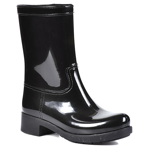 Mecrea Shoes Siyah Rubber Yağmur Çizmesi