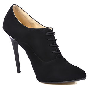 Mecrea Shoes Süet Stiletto Bootie