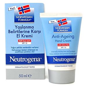 NEUTROGENA EL KREMİ YAŞLANMA BELİRTİLERİNE KARŞI