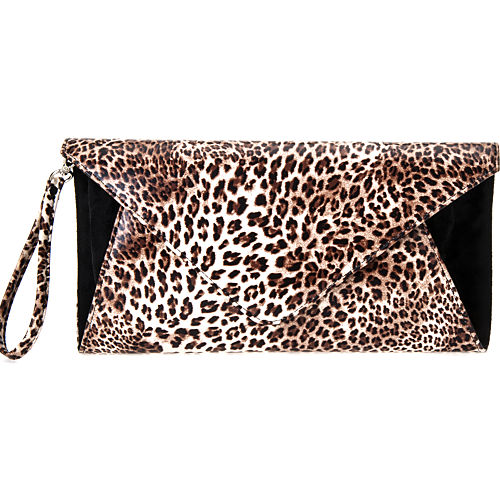 Mecrea Accessories Leopar Mektup Clutch