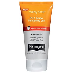 NEUTROGENA VISIBLE CLEAN 3IN1 YUZ TEM.JEL 100ml